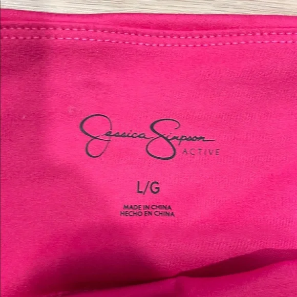 Jessica Simpson Vibrant Pink Activewear - Picture 2 of 5